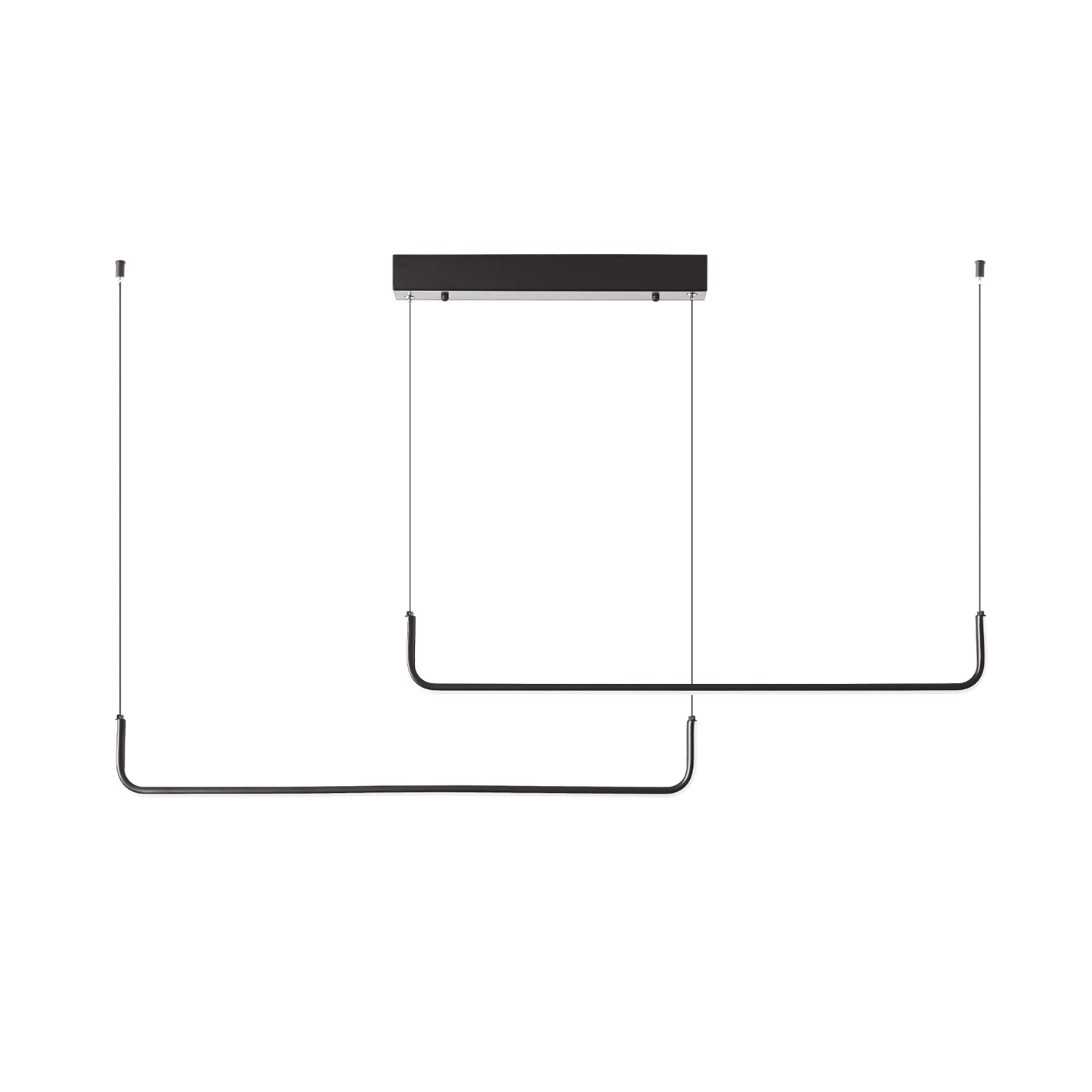 By Husted Accurity - 42W sort LED pendellampe