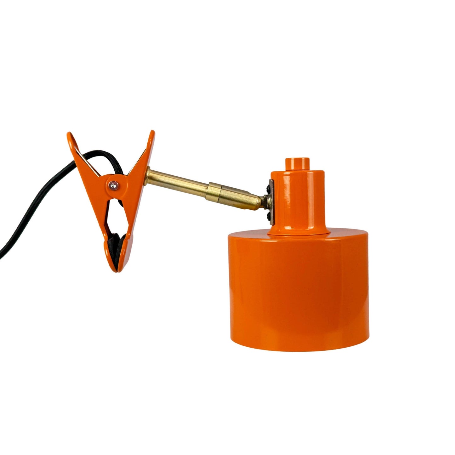 Byhusted Ocean clip lampe orange