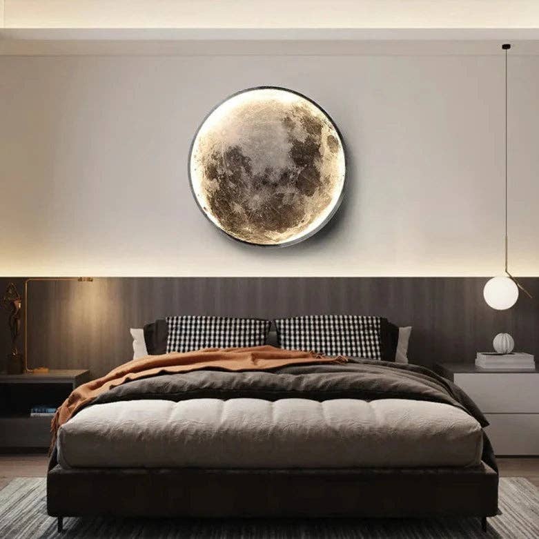Byhusted Harvest Moon væglampe